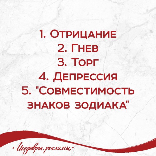 Картинка отрицание гнев торг