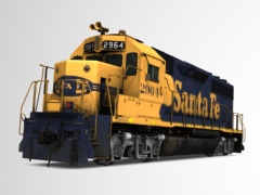 ATSF GP35u #2964