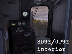 EMD old SD/GP cab high (silver)