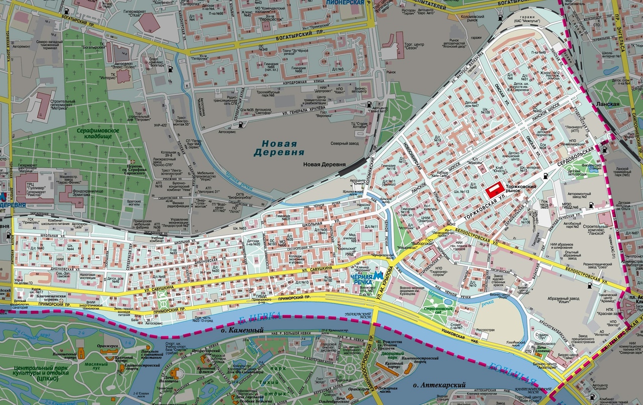 Схема река новая санкт петербург кировский район