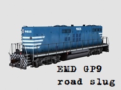 CC&W GP9 road slug