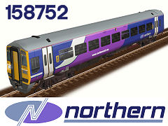 158752 DMS Northern livery