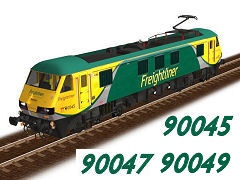 BR Class 90 Freightliner PowerHaul livery