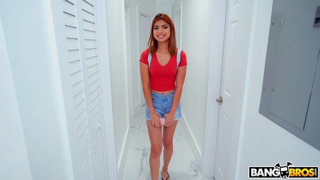 Bangbros - Bang POV - Hazel Learns To Fuck Class is back in session! Today we have the new and gorgeous Hazel Heart getting ready to crash at her dorm. Luckily our boy Preston was showing her around before realizing,