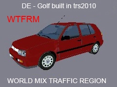 Car DE - Golf red