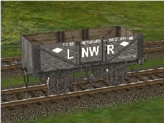 LNWR 10t St Helens sand wagon